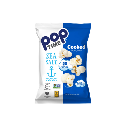 POPTIME Large Sea Salt 128g - Longdan Official