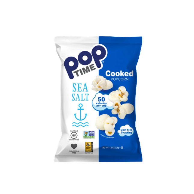 POPTIME Large Sea Salt 128g - Longdan Official