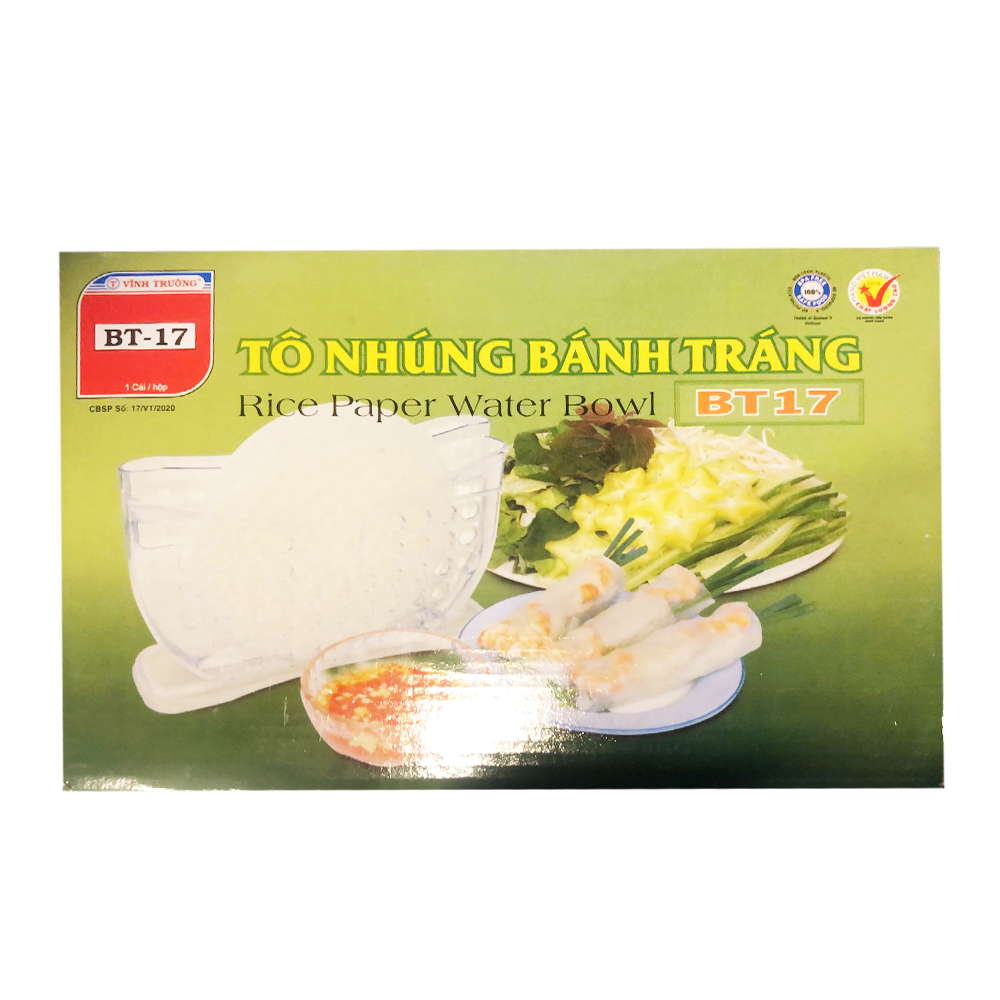 Vinh Truong Rice Paper Water Bowl - Longdan Official
