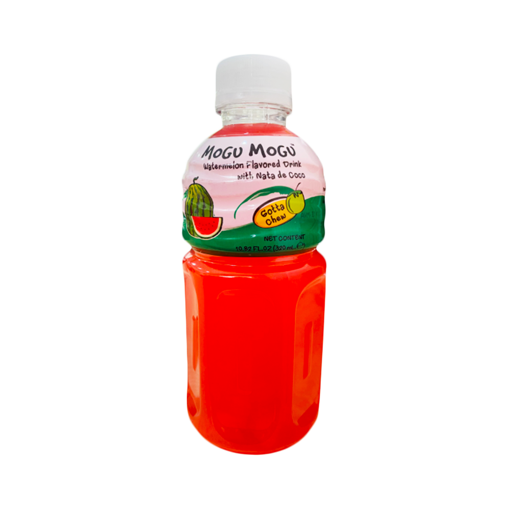 MOGU MOGU Nata De Coco Drink - Watermelon Flavour 320ml - Longdan Official