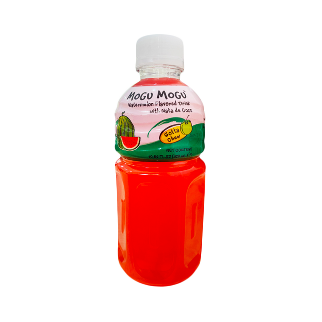 MOGU MOGU Nata De Coco Drink - Watermelon Flavour 320ml - Longdan Official