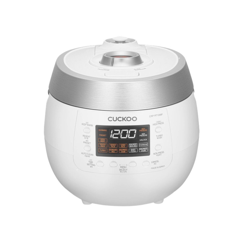 CUCKOO Twin Pressure Rice Cooker (for 10) CRP-RT1008F 1.8L - Longdan Official