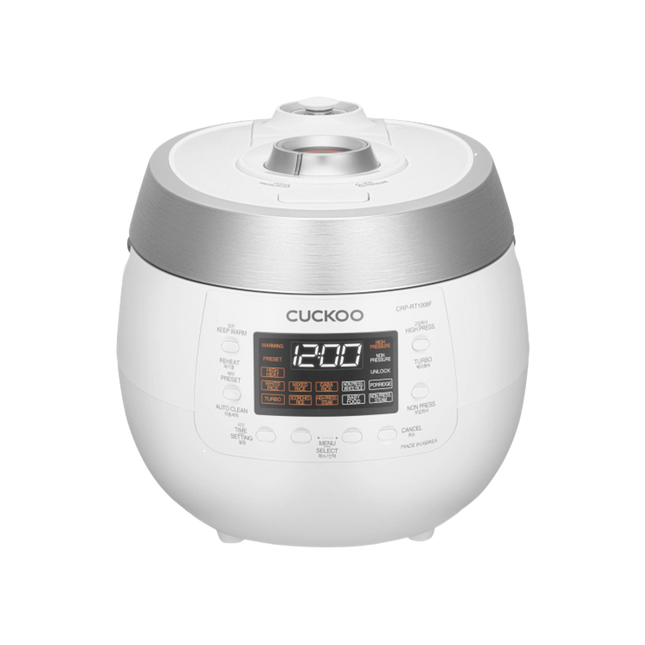 CUCKOO Twin Pressure Rice Cooker (for 10) CRP-RT1008F 1.8L - Longdan Official