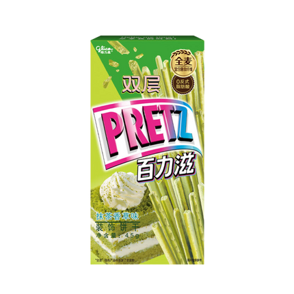 DOUBLE PRETZ Matcha Vanilla 45g - Longdan Official