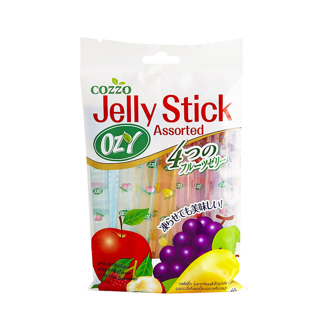 COZZO OZY Fruit Jelly Sticks-Assort (12pcs) 240g - Longdan Official
