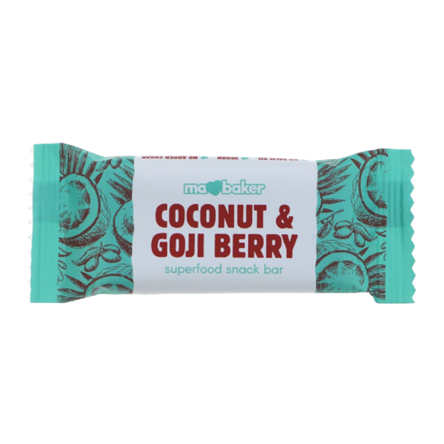MA BAKER Superfood - Goji Berries, Coconut, Pumpkin Seeds 45g (Case 16)