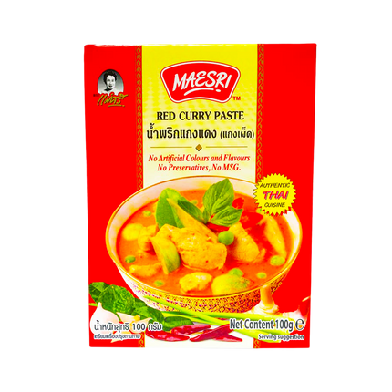 MAE SRI Curry Paste - Red 100g - Longdan Official