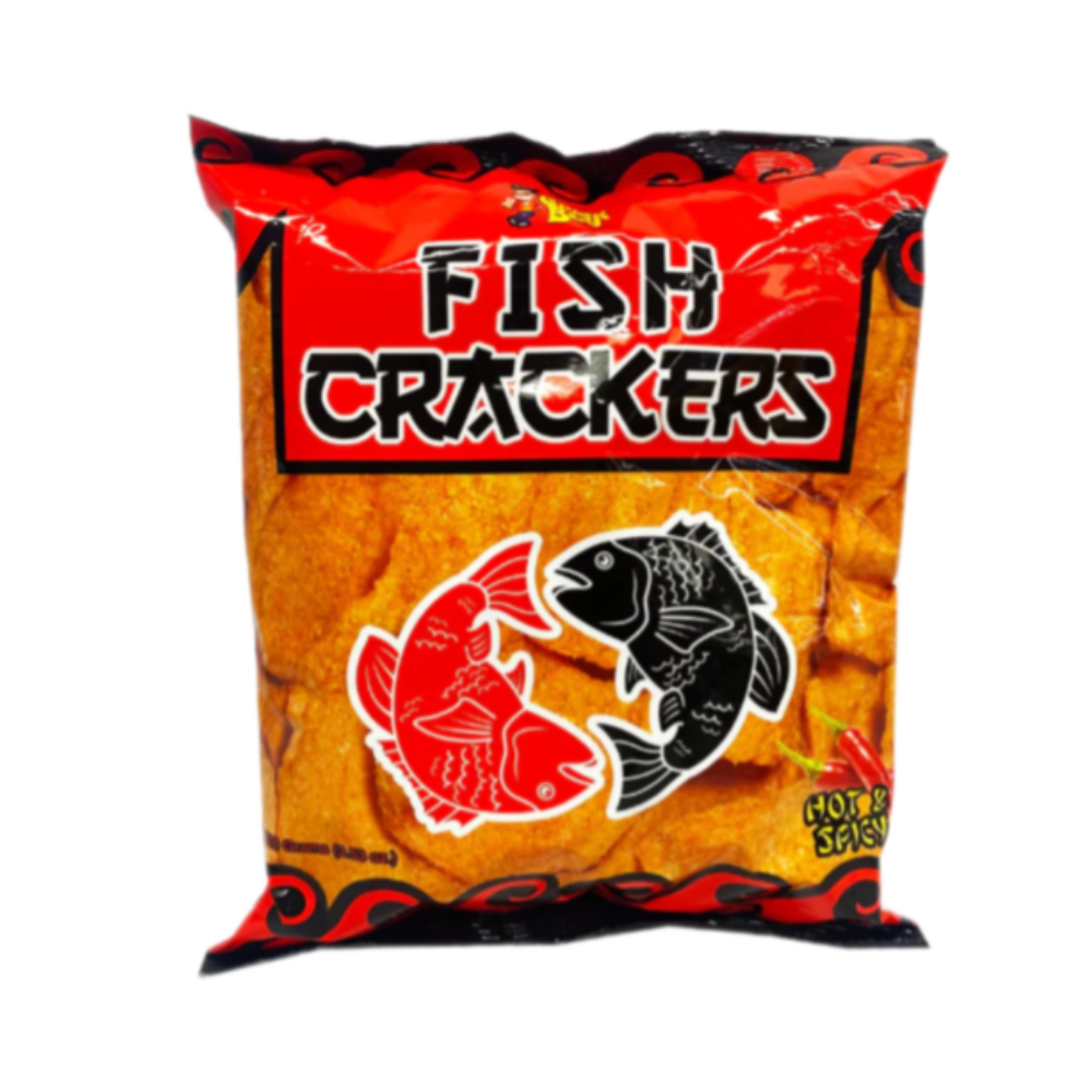 CHICK BOY Fish Crackers - Hot & Spicy 100g (Case 24)