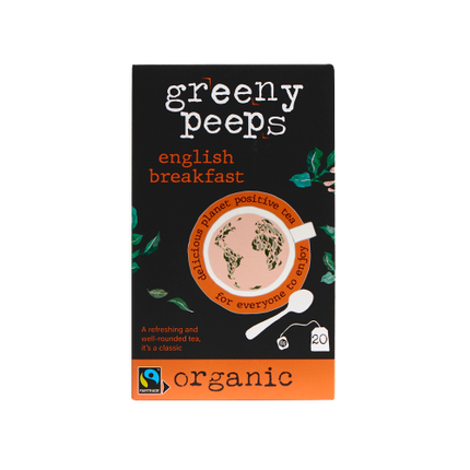 GREENYPEEPS English Breakfast Tea (20 bags) 40g - Longdan Official