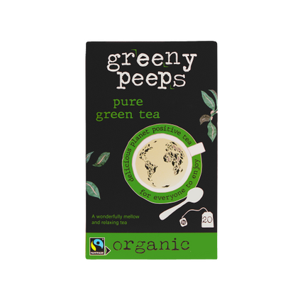 GREENYPEEPS Green Tea (20 bags) 40g - Longdan Official