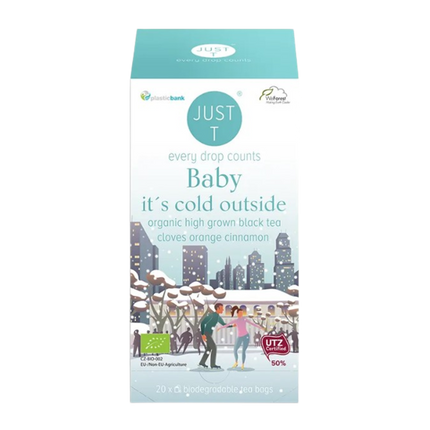 JUST T Baby's It Cold Outside Organic 20bags (Case 6)