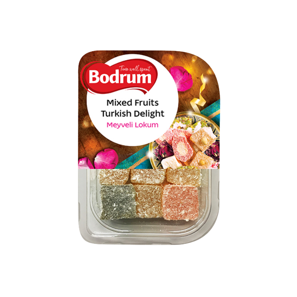 BODRUM Delight Mixed Fruits (meyveli) 200g (Case 6)