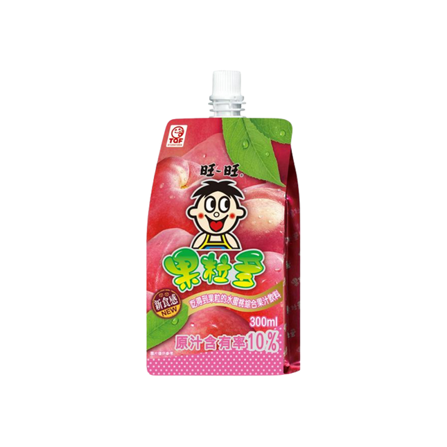 WANT WANT Fruity Juice Drink Peach Flavour 300ml (Case 24)
