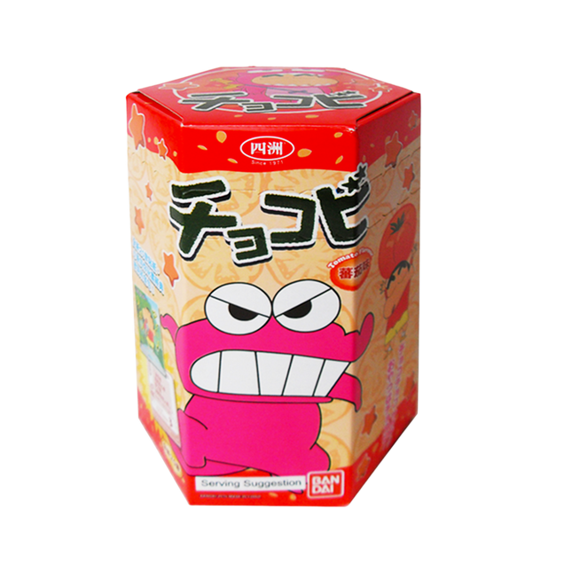 FOUR SEA Shinchan Corn Snack - Tomato 22g - Longdan Official