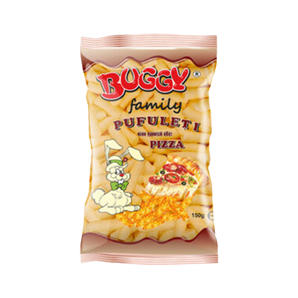 BUGGY FAMILY Pizza Corn Flips 180g (Case 10)