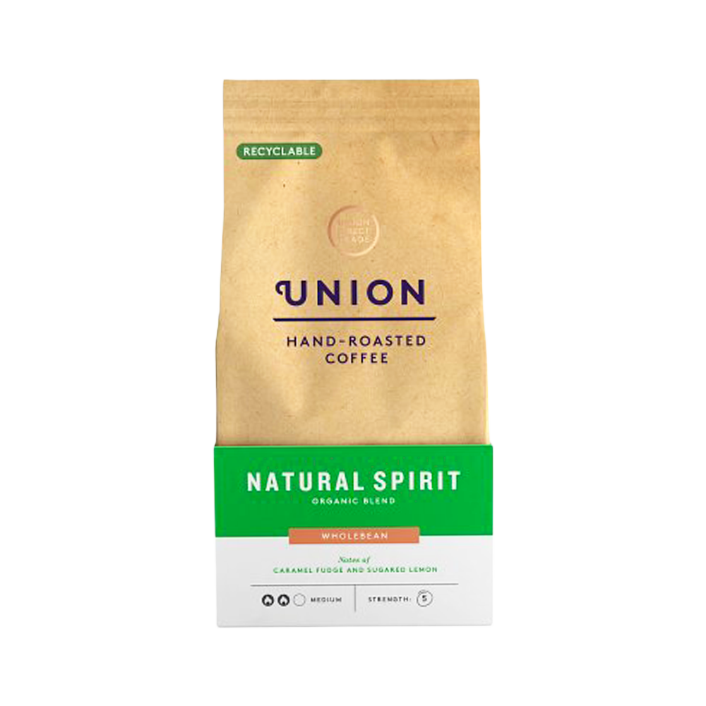 UNION Coffee Natural Spirit Organic Bean 200g (Case 6)