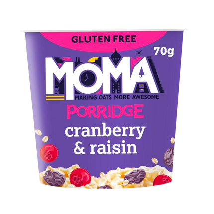 MOMA Cranberry, Raisin Porridge 70g (Case 12)