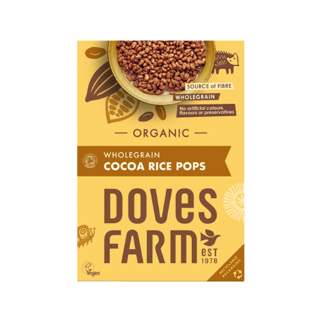DOVES FARM Cocoa Rice Pops 300g - Longdan Official