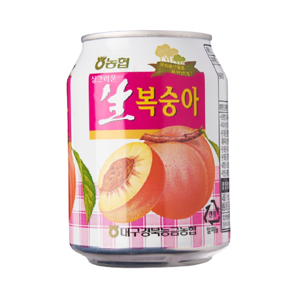 NONGHYUP Crushed Peach Juice 240ml - Longdan Official