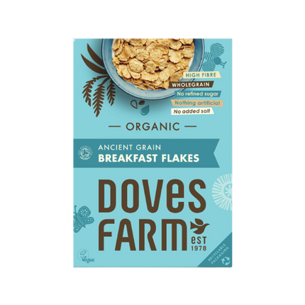 DOVES FARM Breakfast Flakes 375g - Longdan Official