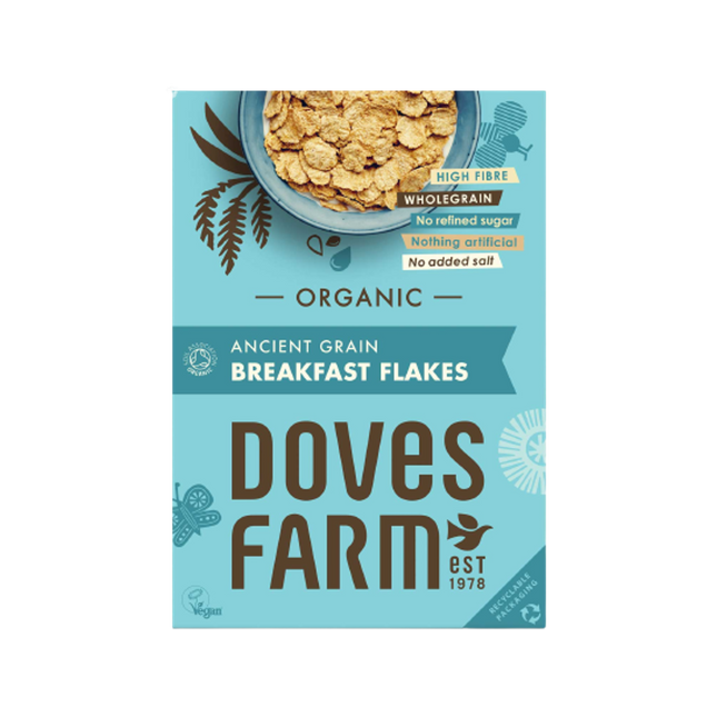 DOVES FARM Breakfast Flakes 375g - Longdan Official