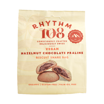 RHYTHM 108 Hazelnut Chocolate Praline 135g (Case 8)