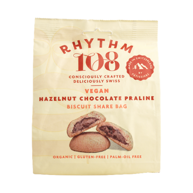 RHYTHM 108 Hazelnut Chocolate Praline 135g (Case 8)