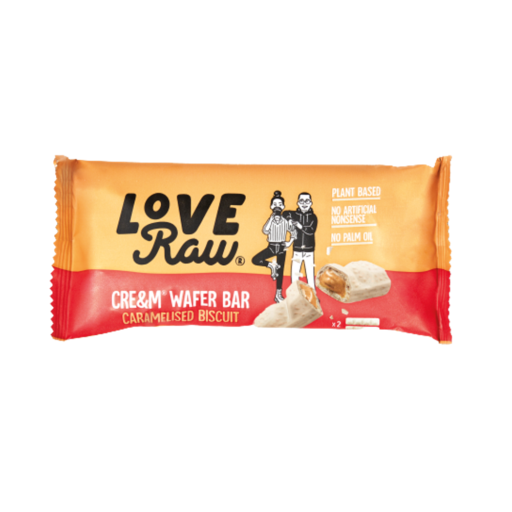 LOVERAW Caramelised Biscuit Wafer 45g - Longdan Official