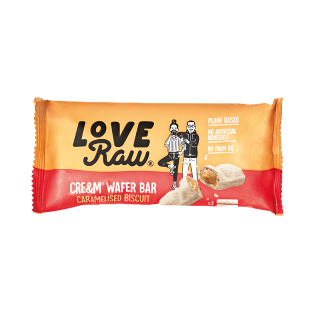 LOVERAW Caramelised Biscuit Wafer 45g - Longdan Official