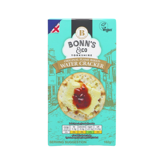 BONN'S & CO Traditional Water Cracker 162g - Longdan Official
