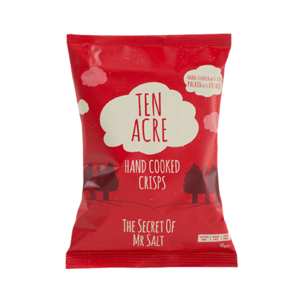 TEN ACRE Crisps Salted 40g (Case 24)