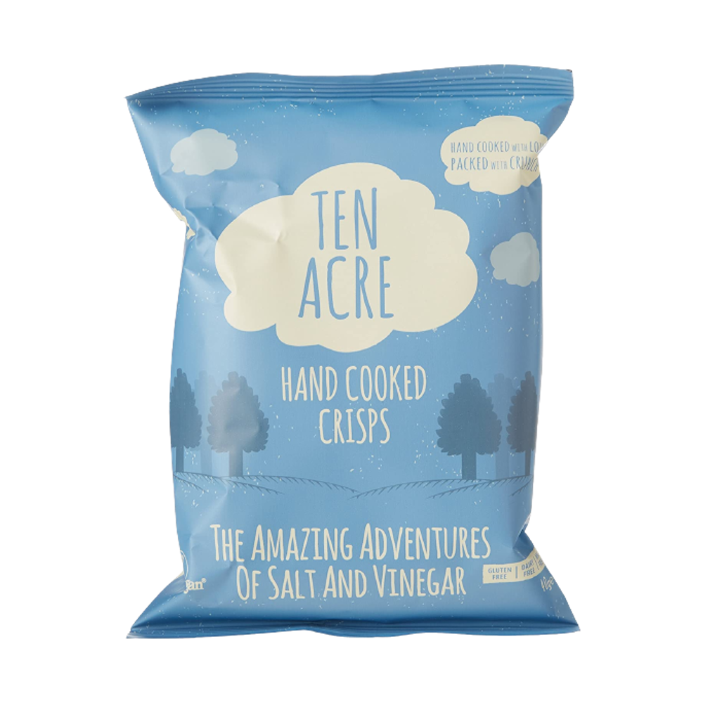 TEN ACRE Crisps Salted & Vinegar 40g (Case 24)