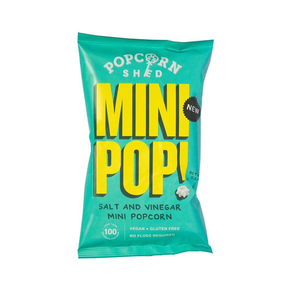 POPCORN SHED Salt & Vinegar Mini Pop 22G - Longdan Official