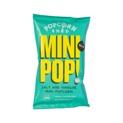 POPCORN SHED Salt & Vinegar Mini Pop 22G - Longdan Official