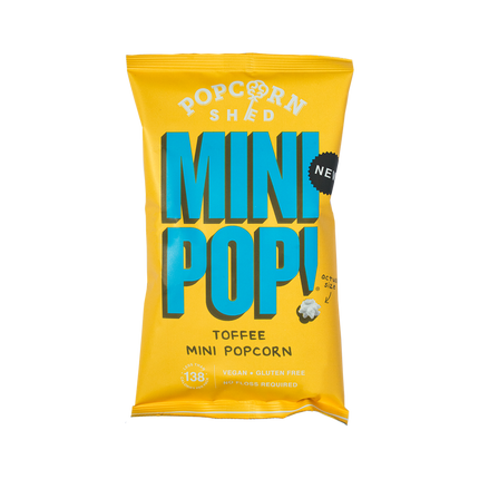 POPCORN SHED Toffee Mini Pop 28G (Case 24)