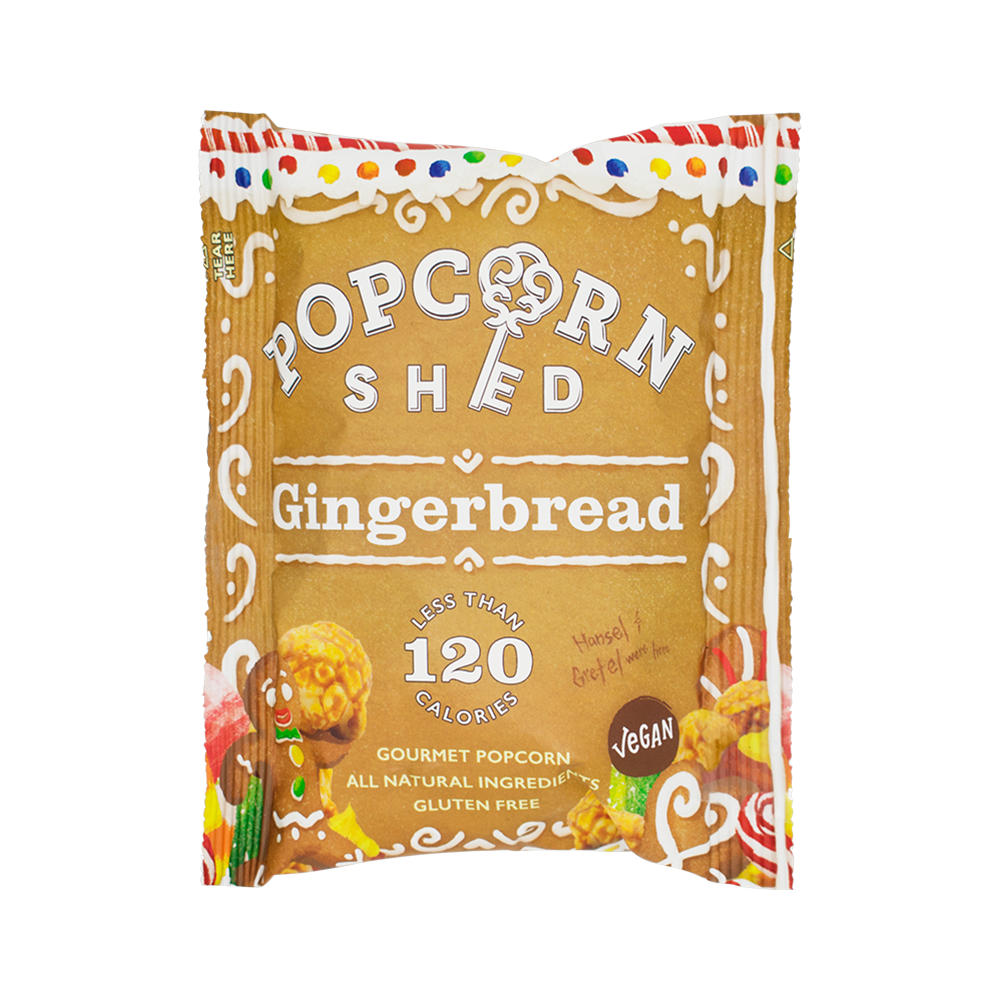 POPCORN SHED Gingerbread Popcorn Shed 24G - Longdan Official
