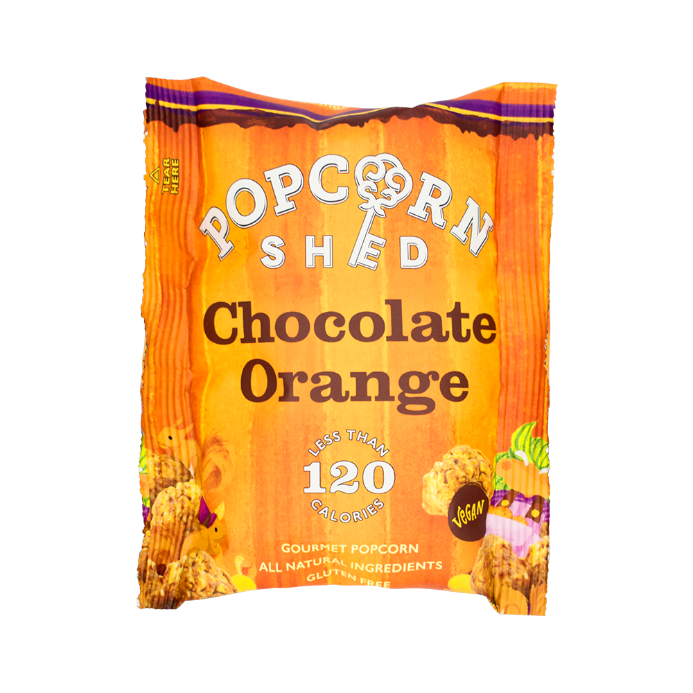 POPCORN SHED Chocolate Orange Popcorn Shed 24G - Longdan Official