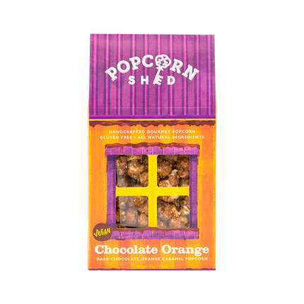 POPCORN SHED Chocolate Orange Popcorn Shed 80G (Case 10)