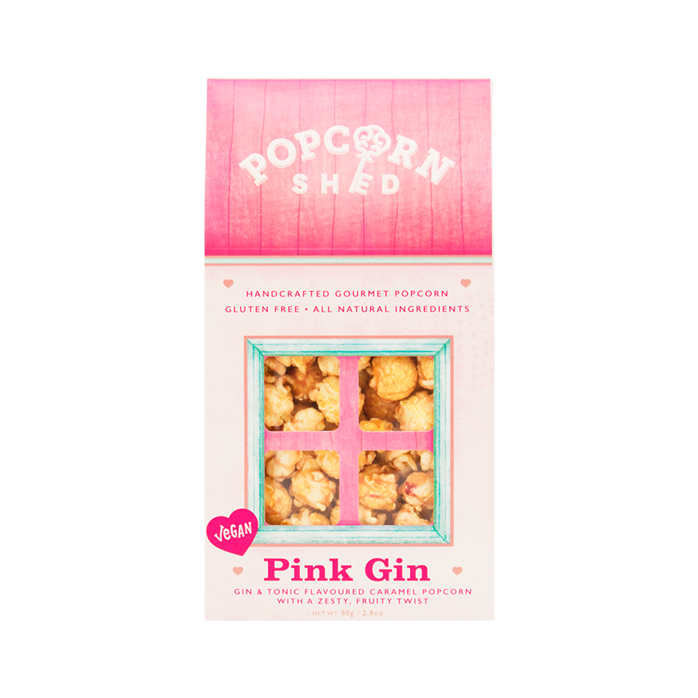 POPCORN SHED Pink Gin Popcorn Shed 80G - Longdan Official
