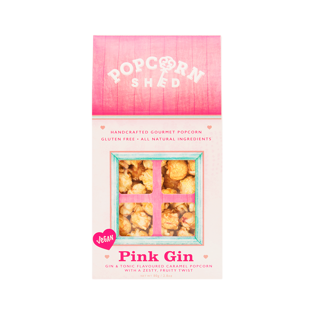 POPCORN SHED Pink Gin Popcorn Shed 80G - Longdan Official