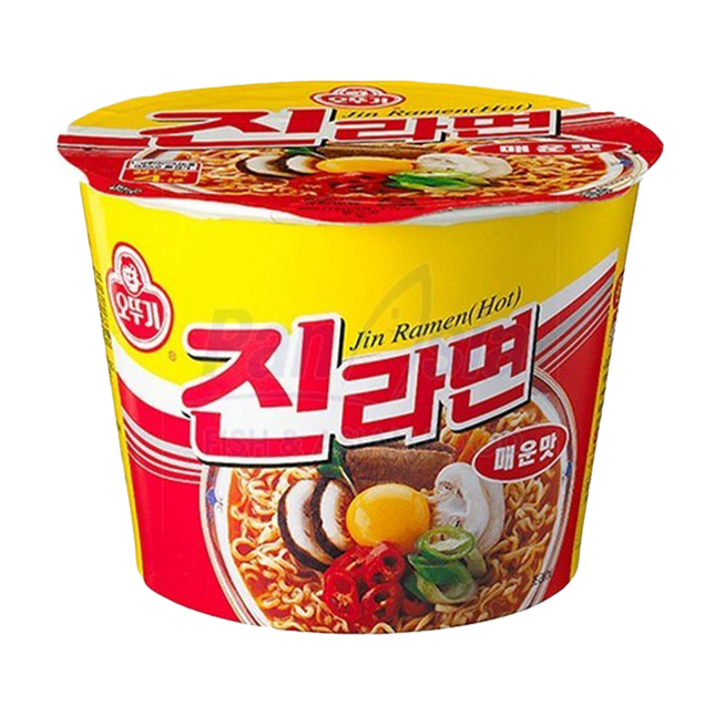 OTTOGI Jin Ramen Hot (Cup) 110g - Longdan Official