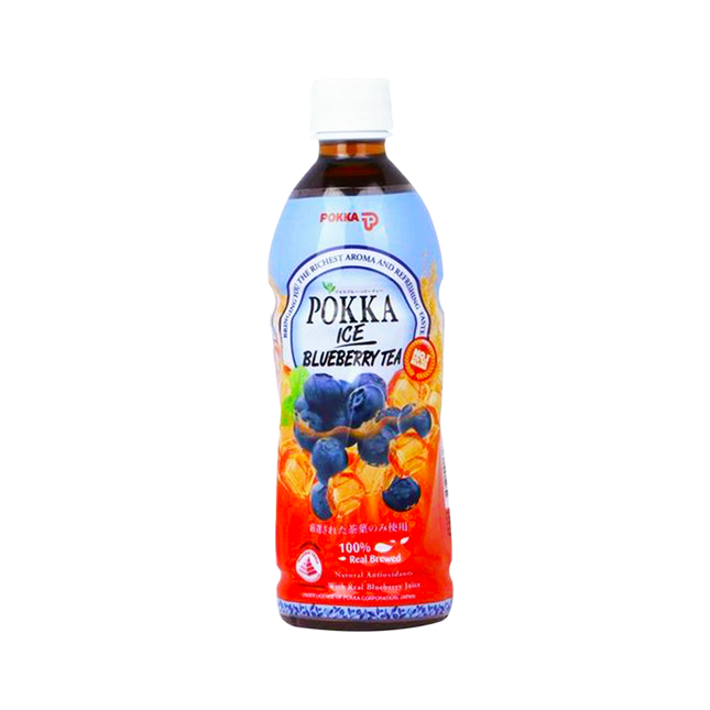 POKKA Black Blueberry Tea 500ml (Case 24)