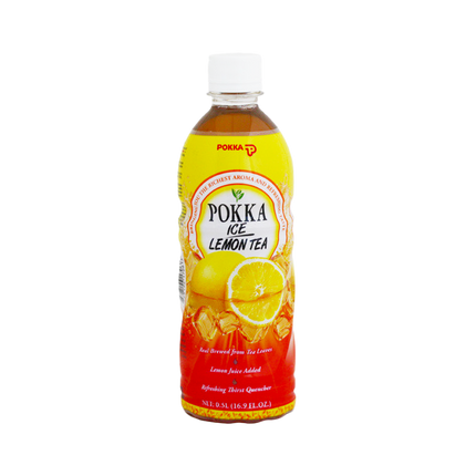 POKKA Black Lemon Tea 500ml (Case 24)