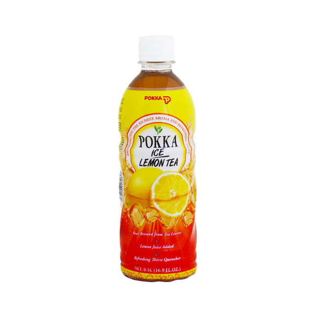 POKKA Black Lemon Tea 500ml (Case 24)