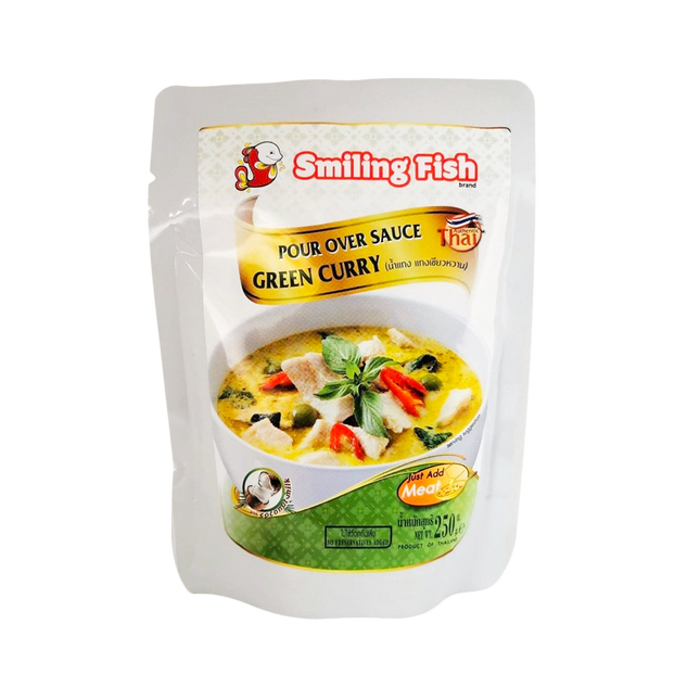 SMILING FISH Pour Over Sauce - Green Curry 250g - Longdan Official
