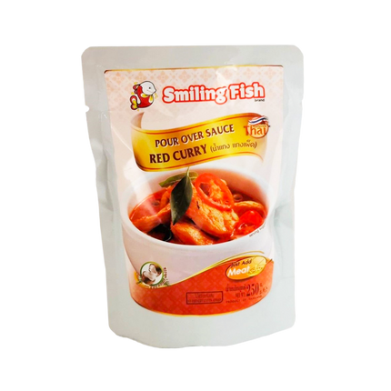 SMILING FISH Pour Over Sauce - Red Curry 250g - Longdan Official