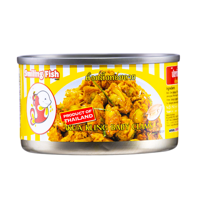 SMILING FISH Kua Kling Baby Clams 40g - Longdan Official