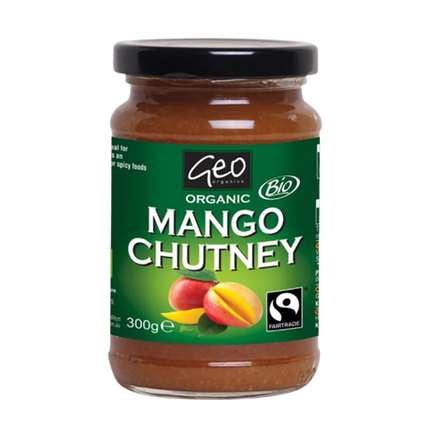 GEO ORGANICS Mango Chutney 300g - Longdan Official