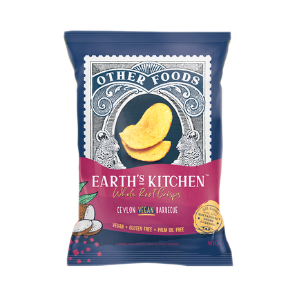 OTHER FOODS Cassava Crisps Vegan BBQ 80G (Case 24)