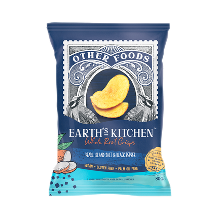 OTHER FOODS Cassava Crisps Salted and Pepper 80G (Case 24)